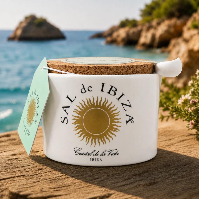 Keramieke pot Sal de Ibiza Wit
