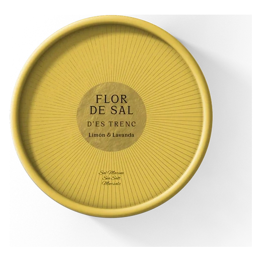 Flor de Sal d'Es Trenc Limited Edition Limon en Lavanda